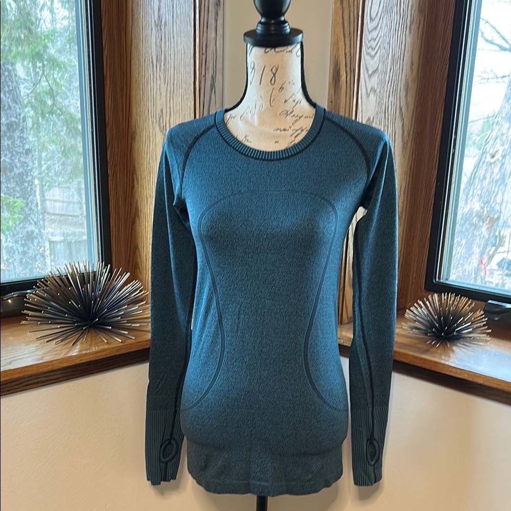 Lululemon Emerald Swiftly Tech Long Sleeve Shirt Size Small